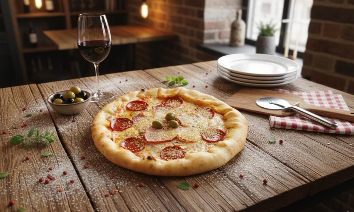 Sveža pica iz Aloo Aloo Picerije — domaće testo i kvalitetni dodaci
